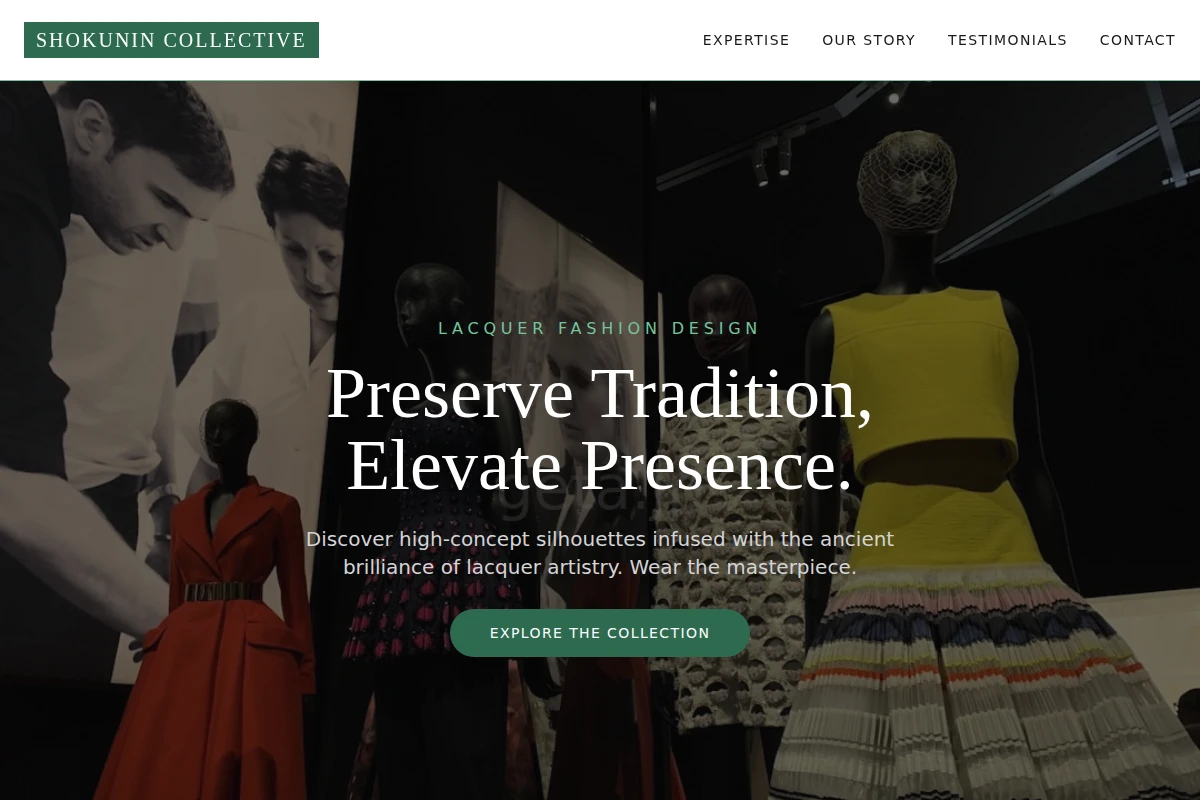 Lacquer Fashion Design