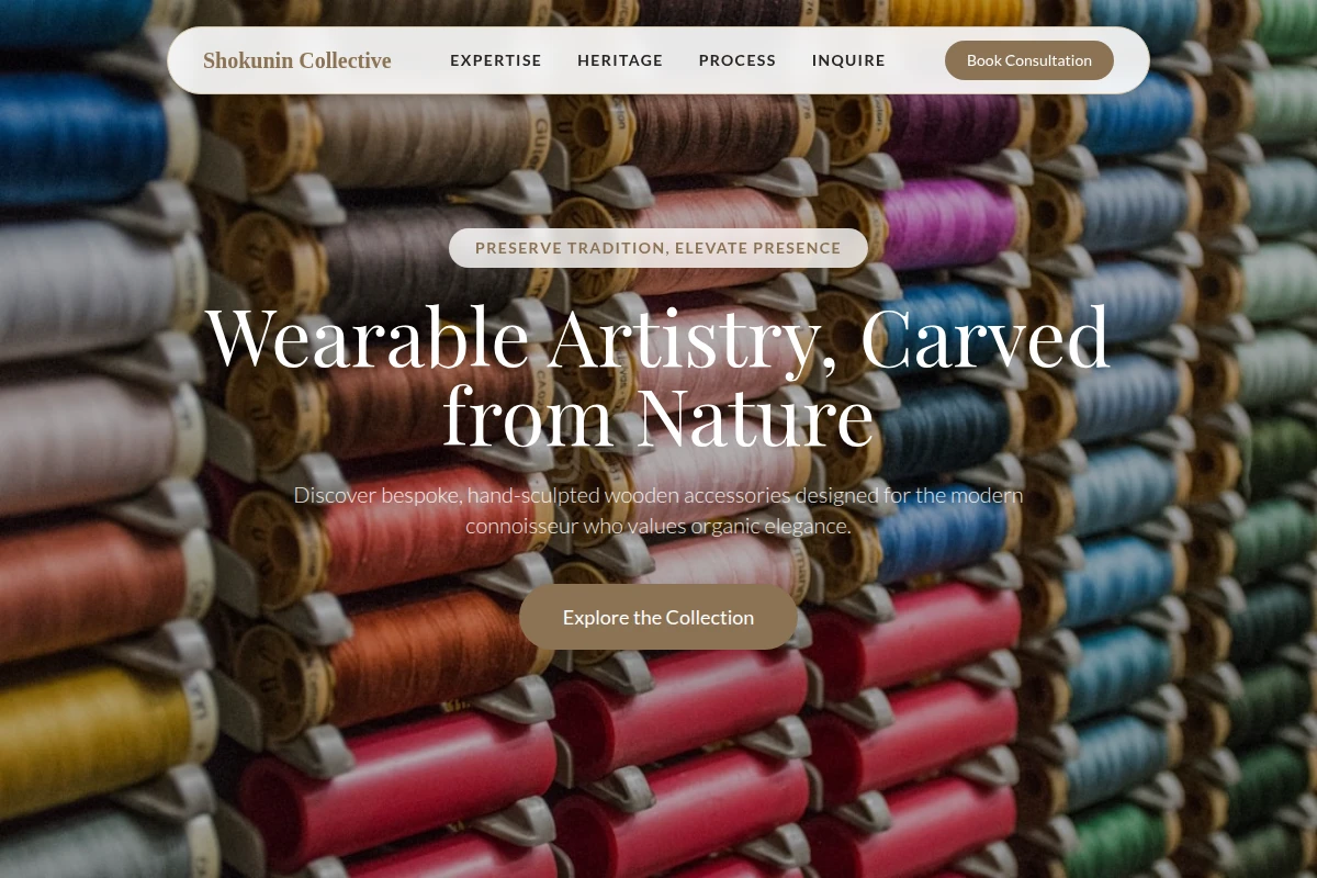 Wood Fashion Design