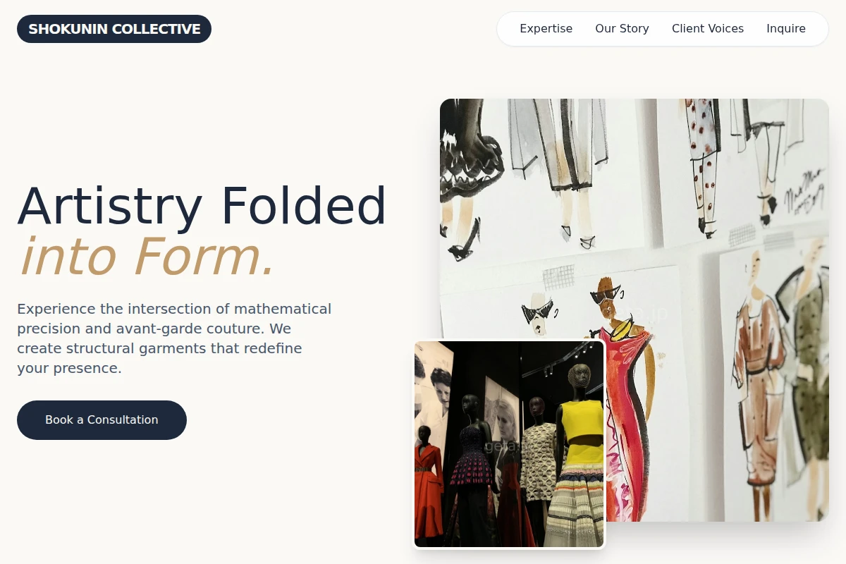Origami Fashion Design