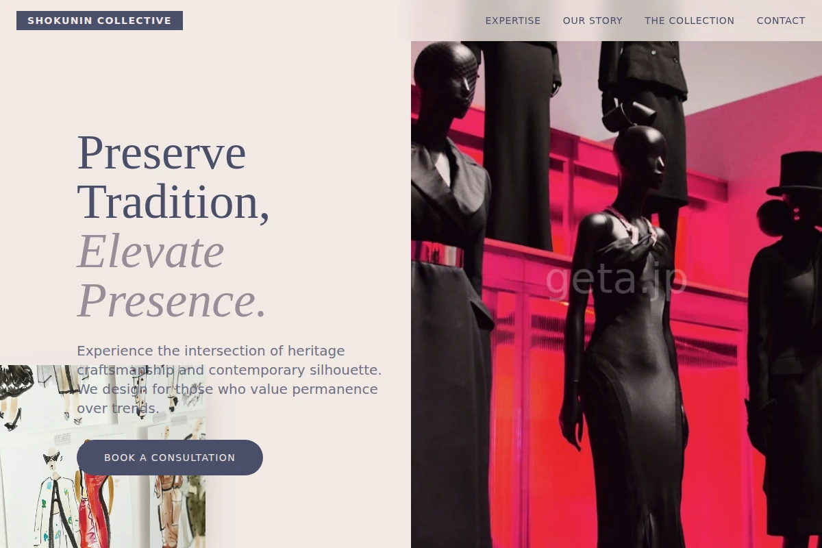 Minimal Fashion Design