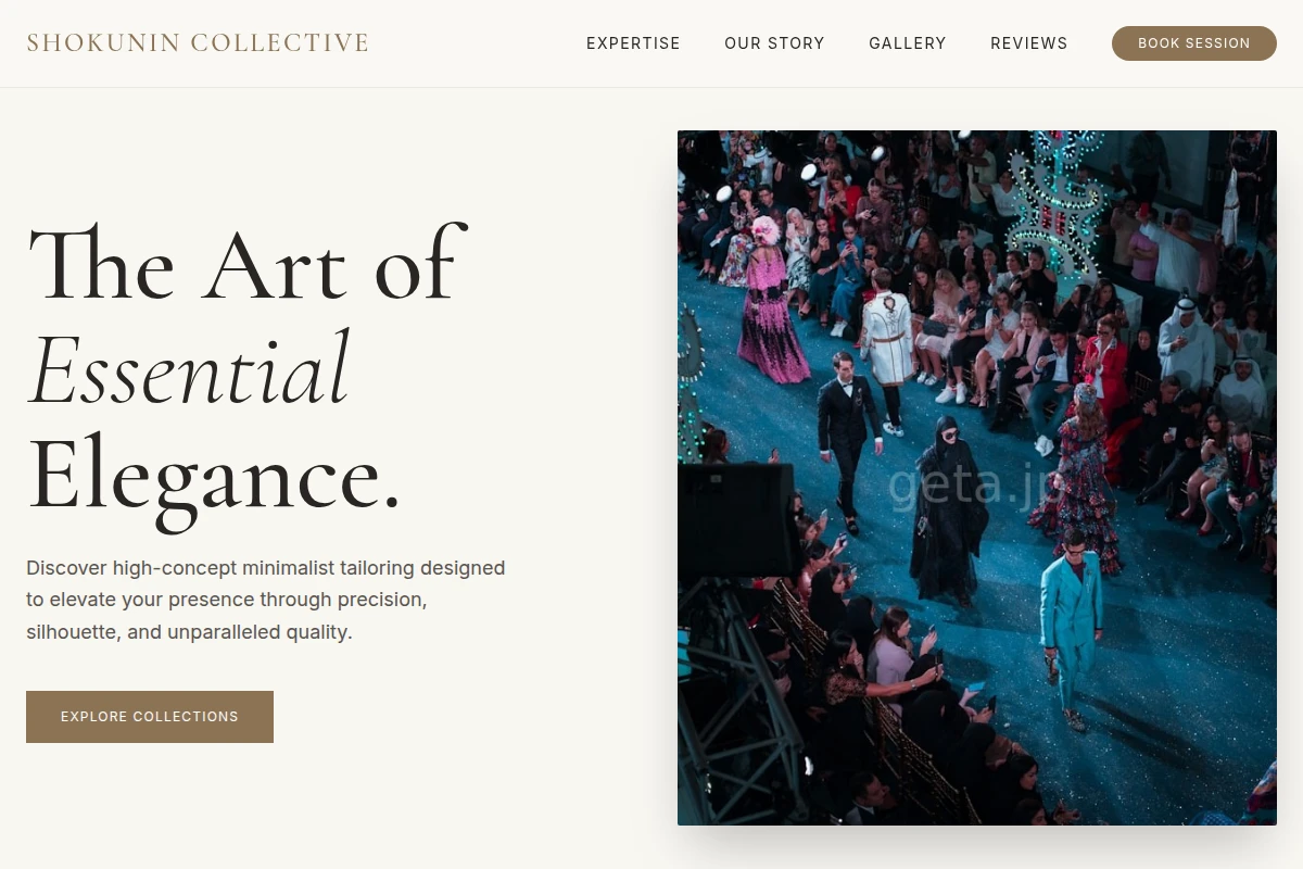 Minimal Fashion Design