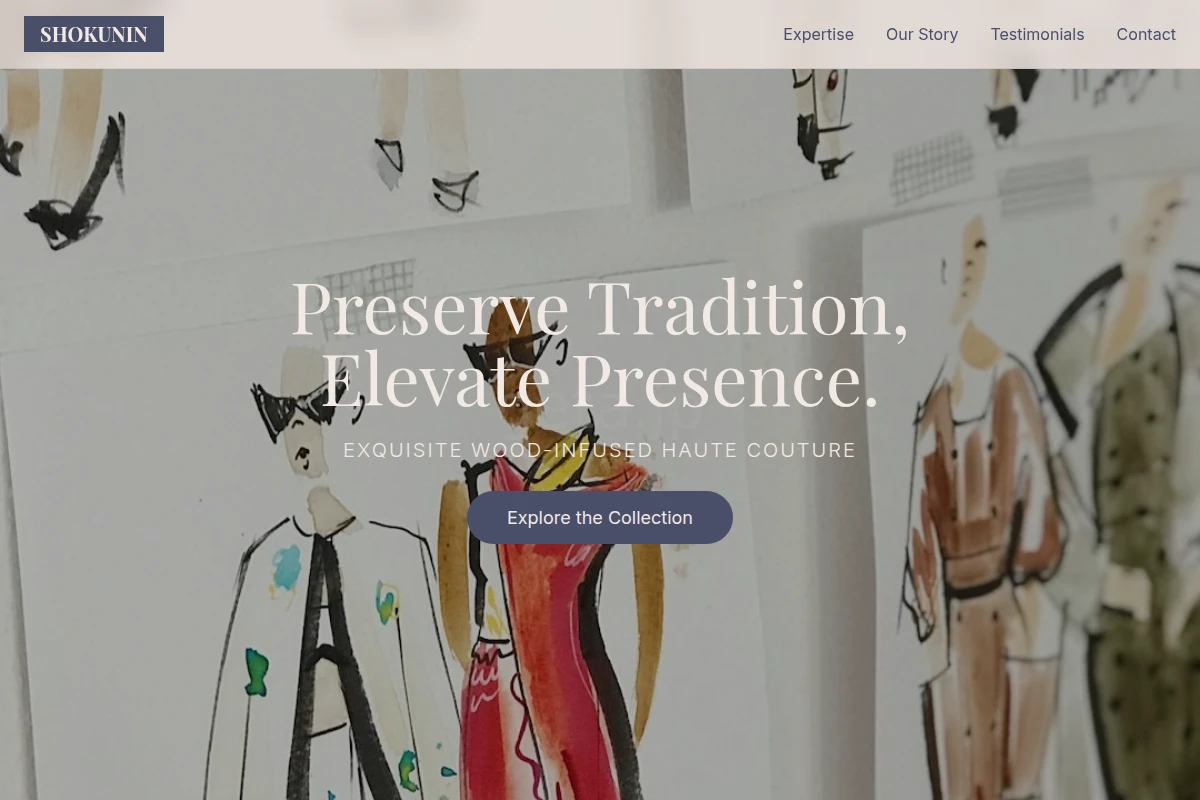 Wood Fashion Design