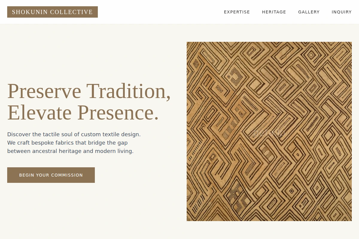 Grain Textile Design