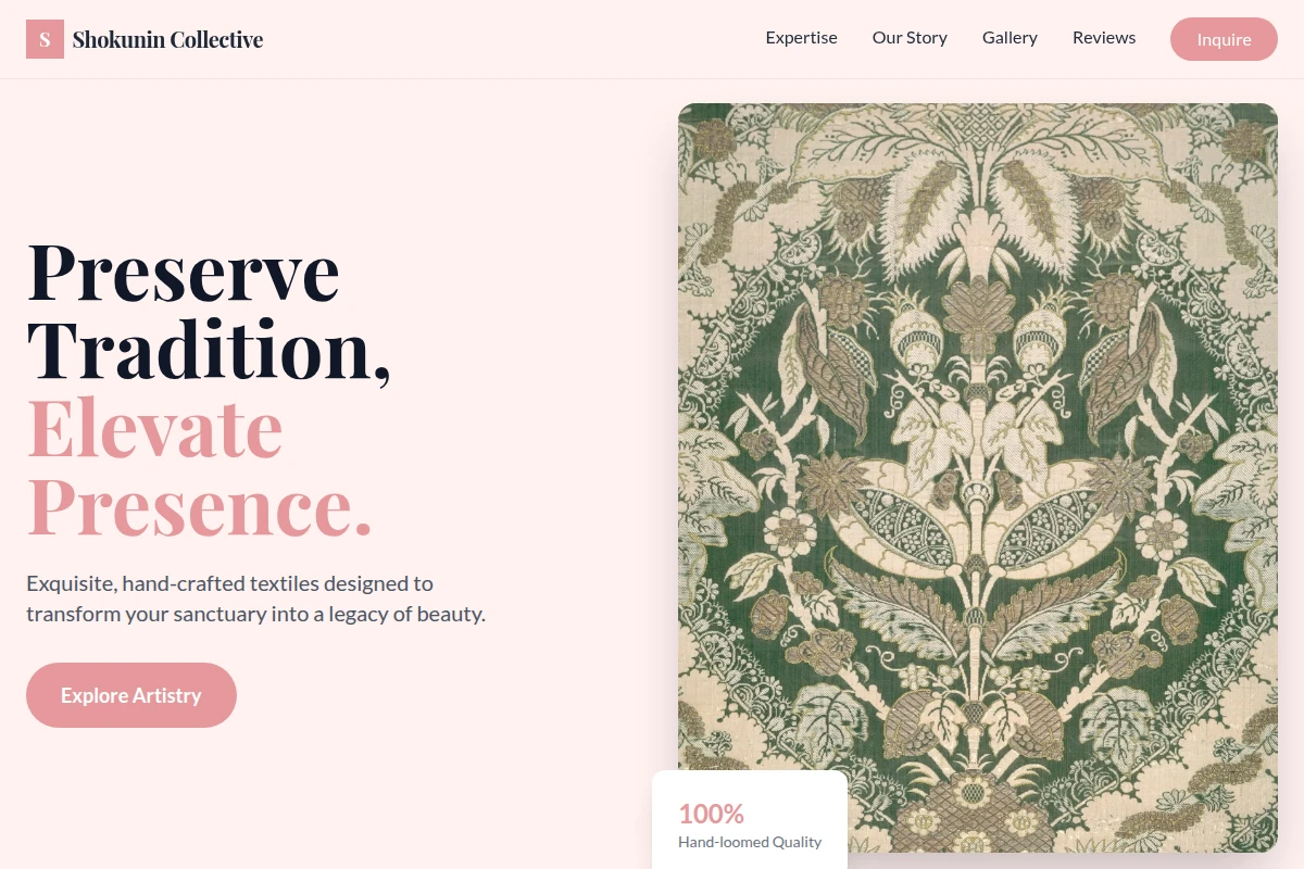 Needle Textile Design
