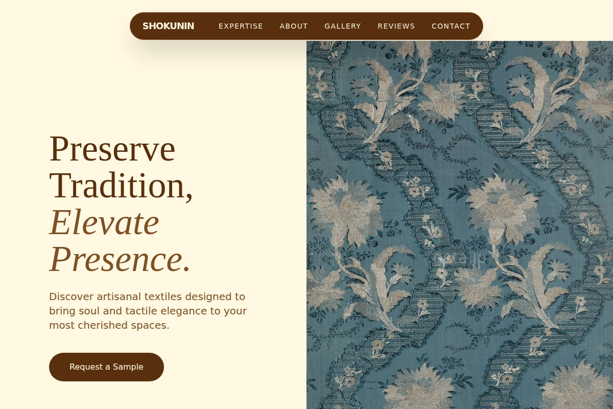 Minimal Textile Design