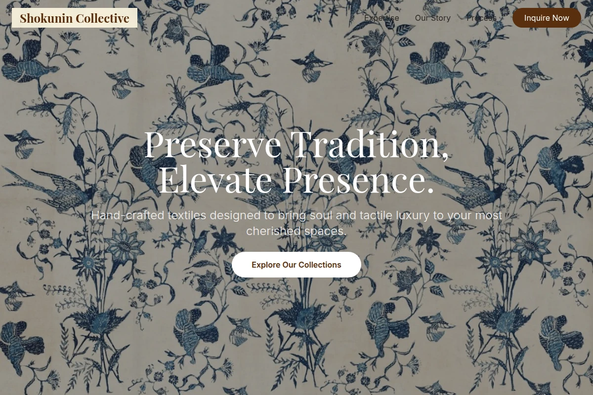 Brush Textile Design