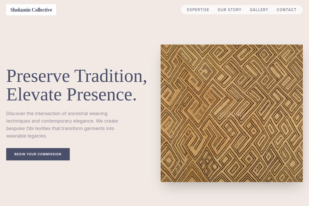 Obi Textile Design
